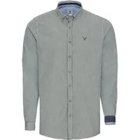 Pure Trachtenhemd Karo-Hemd Slim Fit
