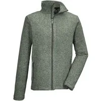G.I.G.A. DX by killtec Fleecejacke GS 4 MN KNTFLC JCKT Strickfleecejacke, Melange-Optik, Zipper-Taschen, Kinnschutz
