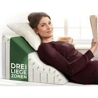 Well B4 Keilkissen Lesekissen für Bett und Sofa – Bequemes Rückenkissen mit Memory Foam, Verwendbar als Reflux Kissen, Keilkissen Bett, Bettkissen Rückenlehne im Sitzen und Liegen
