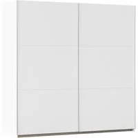 rauch Schwebetürenschrank Kleiderschrank Drehtürenschrank Schrank Garderobe KRONACH (in 3 Ausstattungen BASIC/CLASSIC/PREMIUM, Breiten 131/175/218/261 cm) optional ohne, mit 1 oder 2 Spiegel, viel Stauraum MADE IN GERMANY