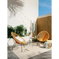 benuta Outdoorteppich Taissa, rechteckig, Höhe: 5 mm, Kunstfaser, Berber, Ethno-Style, Wohnzimmer