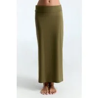 Leela COTTON Maxirock Damen Maxirock