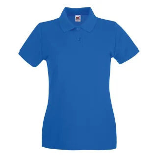 Fruit of the Loom - "Premium" Poloshirt für Damen (Königsblau)