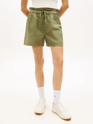 Tommy Jeans (PVH Group) - TJW ESSENTIAL LINEN SHORTS - Gr. - XS