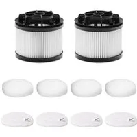 Levoit Filter-Set, Zubehör für Akkusauger LVAC-200, für Allergiker und Haustierbesitzer