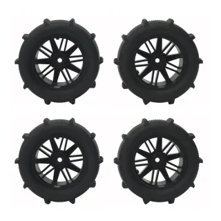 4Pcs 1/14 1/16 RC Car Tires For Wltoys 144001 124018 124019 104001 HBX 16889 SG1601 SG1602 XLF 16 Vehicle RC Crawler Off