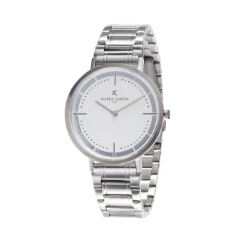 Pierre Cardin Belleville Park Silber Herren Armbanduhr CBV.1022
