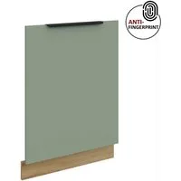 Küchen-Preisbombe Frontblende für vollintegrierten Geschirrspüler 60 cm Küche ARIA Aquamarin matt (Frontblende Geschirrspüler integriert, 1 St), Modern