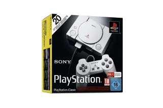 Sony PlayStation Classic [inkl. 2 Controller] grau