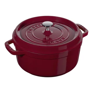Staub La Cocotte Cocotte 28 cm, rund, Bordeaux, Gusseisen