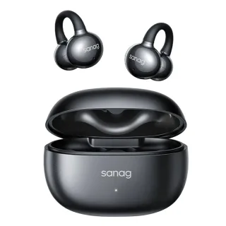 SANAG Z60S OWS Earclips Wireless bluetotooth 5.4 Earphone 12mm Composite Double Magnetic Film AI Call Noise Reduction To