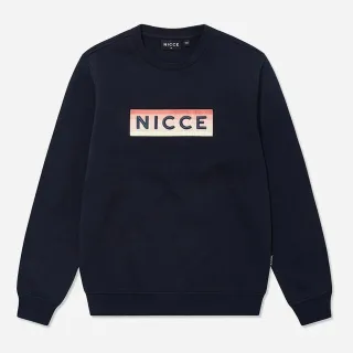 Nicce Long Sleeve Crew Neck Pullover Marine Blue Herren Pullover 204 1 03 02 0003