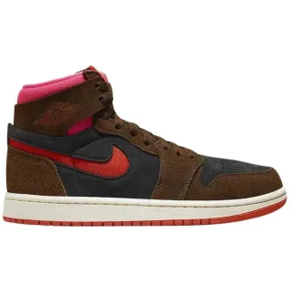Nike - "Air Jordan 2 Zoom Air Comfort 2" Sneaker für Herren/Damen Unisex, Wildleder (Braun/Schwarz/Pink)