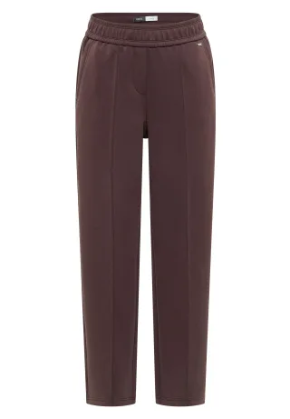 CECIL - High Waist Straight Leg Hose macchiato brown - Gr. - 28