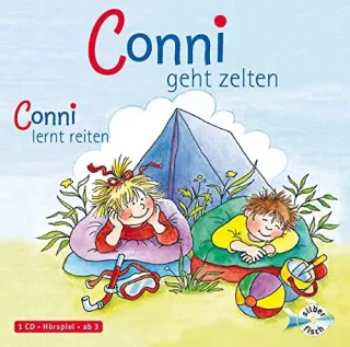 Schneider Liane : Conni geht zelten / Conni lernt reiten 1 Audio-CD [Audio CD] [2007] Liane Schneider