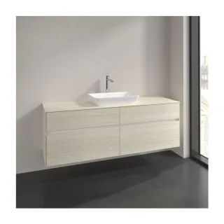 Villeroy und Boch Collaro Waschtischunterschrank C12000AA 160x54,8x50cm, Waschtisch mittig, white oak