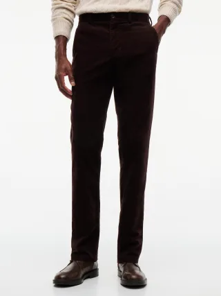 DENTON FINE CORDUROY Chocolate - Gr. - 32