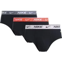 Nike Underwear Slip BRIEF 3PK (Packung, 3-St., 3er) mit Logo-Elastikbund