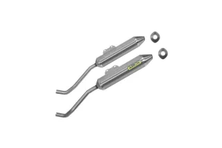 Sport Auspuff Arrow Thunder Aluminium Yamaha XT 660 X /R Bj.2004-2016 (DM01) +ABE eintragungsfrei