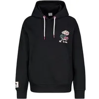 SUBLEVEL Kapuzenpullover Damen Hoodie mit Süßen Backprints Sweater, Kapuzensweatshirt mit seitl. Eingrifftaschen