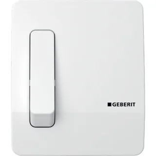 Geberit Handauslösung pneumatisch weiß alpin für Urinal Abdeckplatte 115558111