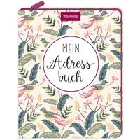 Lingen Verlag Notizbuch Mein Adressbuch: Eintragbuch mit Reißverschluss und alphabetischem