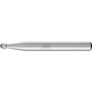 PFERD TOOLS HSS Frässtift Kugelform F Z 3 universal mittel fein Spanbrecher - 22418836