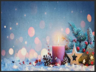Fussmatte Weihnachten 4973 | Größe: 60 cm x 45 cm