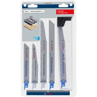 Bosch PRO Demolition Blade, 12-teiliges Set - 2607011821
