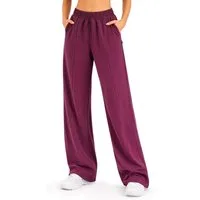 Smilodox Jogginghose Nexa, Wide-Leg Damen, Trainingshose mit High-Waist & Loose Fit, Gym Weites Bein, Weiches Material, Lockerer Sitz, Homewear, Streetwear