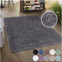 Carpet City Hochflor-Teppich City Shaggy, rechteckig, Höhe: 30 mm, Auch als Läufer, Langflor, Uni, Shaggy, flauschig-weich