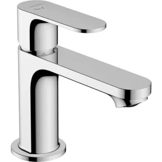 hansgrohe Rebris S 80 Waschtischarmatur 72514000 EcoSmart, CoolStart, ohne Ablaufgarnitur, chrom