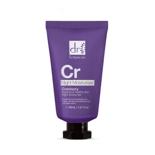 Dr Botanicals Cranberry Superfood Gesunde Haut Nachtfeuchtigkeitscreme 30ml