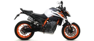 Sport Auspuff Arrow Pro-Race Edelstahl für KTM Duke 890 R Bj. 2020-2023 EURO4/EURO5 eintragungsfrei
