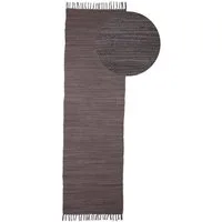 carpetfine Teppich Kelim Chindi uni, auch als Läufer, rechteckig, Höhe: 5 mm, Wendeteppich, reine Baumwolle, handgewebt, Uni-Farben, mit Fransen