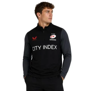 Castore - Trainingsjacke für Herren, Fleece (Kaviar /Ebenholz)
