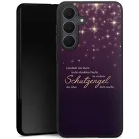 DeinDesign Handyhülle Schutzengel Sprüche Spruch Schutzengel, Samsung Galaxy S25 FE Silikon Hülle Premium Case Handy Schutzhülle