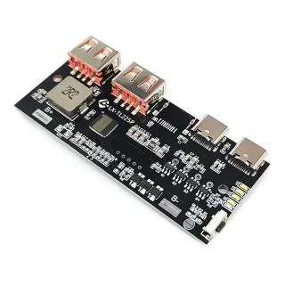 22.5W Fast Charging Power Bank Module Circuit Board DIY Lithium Iron Phosphate Mainboard QC4 PD3.0 VOOC Fast Charging Mo