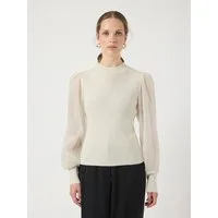Y.A.S Rundhalspullover YASDOTME LS KNIT PULLOVER S. NOOS