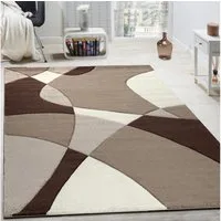 Paco Home Teppich Diamond 664, rechteckig, Höhe: 15 mm, 3D-Design, Kurzflor, 3D-Design, modernes geometrisches Muster