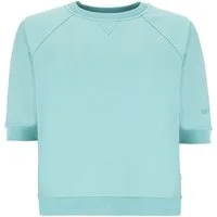 salzhaut 3/4-Arm-Shirt Baff Damen Shirt Baff mit 3/4-Arm - Unifarbenes Sommershirt mit Rundhals