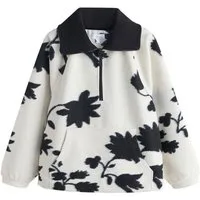 Next Fleecejacke Fleece mit halben Reißverschluss (1-St)