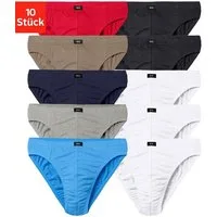 H.I.S Slip Männer Unterhose (Packung, 10-St) in Unifarben