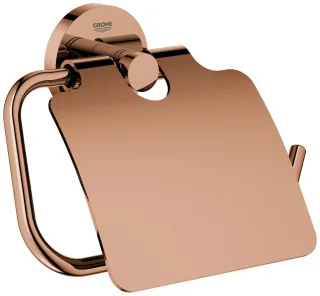 GROHE WC-Papierhalter Essentials 40367 mit Deckel warm sunset, 40367DA1 40367DA1