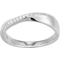 Cavill Silberring Schicker nigerianischer Zirkon Sterling Silber Ring (1-tlg)