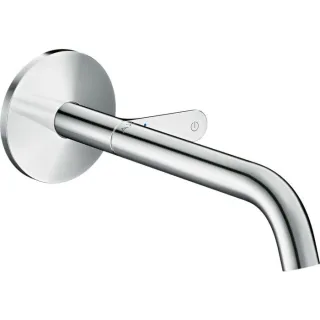 hansgrohe Axor One Fertigmontageset 48112000 Unterputz-Waschtischarmatur, Wandmontage, mit Auslauf 220mm, chrom