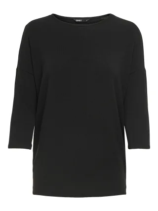 ONLY - ONLGLAMOUR 3/4 TOP JRS NOOS Black - Gr. - XXL