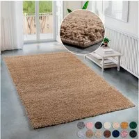 OTTO home Hochflor-Teppich Viva Shaggy, in Standard- und Premium-Qualität, 30 mm oder 45 mm Höhe, rechteckig, Uni Farben, einfarbig, weich, kuschelig, Läufer, Kundenliebling