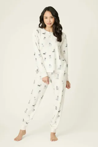 P.J. Salvage - l/s shirt off-white - Gr. - XL