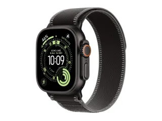 Apple Watch Ultra 3 schwarz mit Trail Loop M/L schwarz/kohlegrau | mf1h4qf/a |